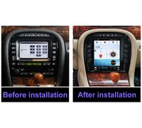 Krando 9.7 ''unité principale Android pour Jaguar XJ 2004 - 2008 lecteur multimédia sans fil Carplay autoradio GPS Navi Tesla écran