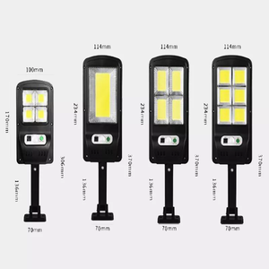 강력한 태양 가로등 <span class=keywords><strong>Led</strong></span> 방수 무선 뒤뜰 옥외 벽 가정을 위한 소형 가로등 - Product Image 2