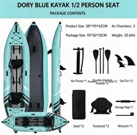 Kayak inflable doble XingYu, bote de pesca para 2 personas, balsa, canoa