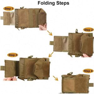 Free Sample Tactical Foldable Water Bottle <b>Pouch</b> Kettle Storage <b>Bag</b> <b>Men</b> Accessory Pack - Product Image 5