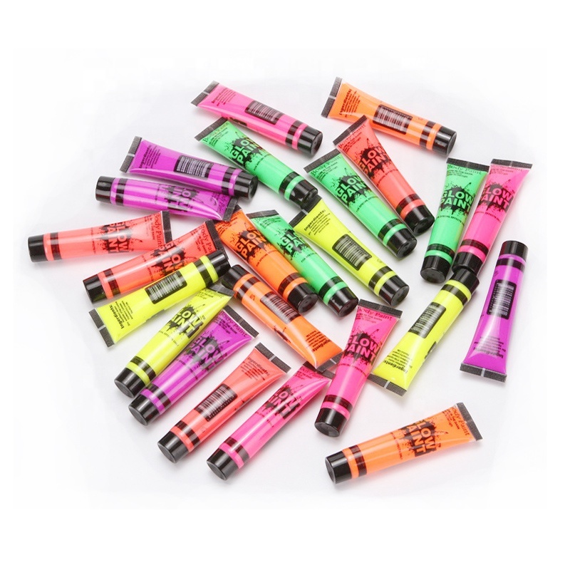 Printing Blacklight Cream Neon Children UV Body Paint Washable Body Paint
