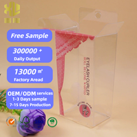 Boîte en plastique transparente rectangulaire personnalisée en PET avec trou pour accrocher, boîte d'emballage transparente pour jouets et cosmétiques