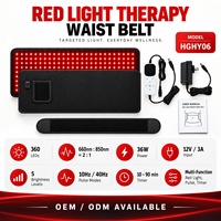 Tapis de thérapie par infrarouge proche 660nm 850nm, luminosité réglable, enveloppement corporel par thérapie de lumière rouge pulsée