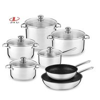 Casserole et poêles en acier inoxydable de haute qualité avec couvercle Fabrication et bonne qualité directe