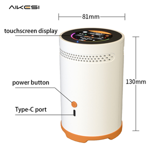 AIKESI RM-75 <strong>Radon</strong> <strong>Detector</strong> With Touch Screen Pulsed Ion Alarm Sensor Home Air Quality Monitor Gas <strong>Detectors</strong> Smart - Product Image 6