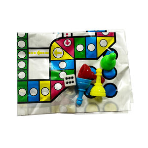Mini juego de ajedrez de vuelo <span class=keywords><strong>Ludo</strong></span> portátil barato, juguete educativo para juegos de batalla interactivos para la primera infancia - Product Image 5