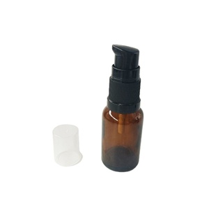 Botella de vidrio ámbar con botón de presión, suero de crema facial y loción con cuentagotas, 5ml, nuevo diseño, <span class=keywords><strong>2021</strong></span> - Product Image 1