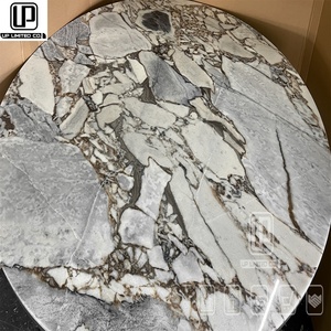 Fashionable Cheap Modern Luxury Homes Marble Round Rotating Dining <b>Table</b> <b>Black</b> Round Marble <b>Table</b> - Product Image 3
