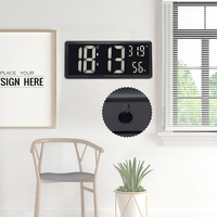Reloj de Pared Digital Bidireccional Sellado, Reloj Digital con Fecha, Venta al por Mayor, Reloj Digital de Pantalla Grande para el Hogar