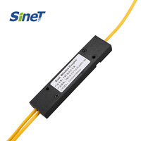 Fiber Optic 1x2 FBT Coupler ABS 2 way 5/95 10/90 20/80 30/70 40/60 50/50 PLC FBT splitter