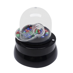 Máquina de Lotería Digital con Agitación Automática - Torre de <span class=keywords><strong>Bolas</strong></span> de <span class=keywords><strong>Bingo</strong></span> Portátil de ABS para Noches de Juego en Familia y Eventos de <span class=keywords><strong>Grandes</strong></span> Grupos - Product Image 3