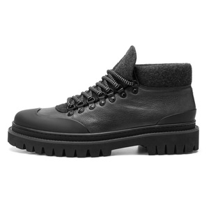Custom Men's Winter Season Genuine Leather for Martin <b>Boots</b> Waterproof Lace-Up Ankle <b>Boots</b> with Fashion Leather Lining - Product Image 3