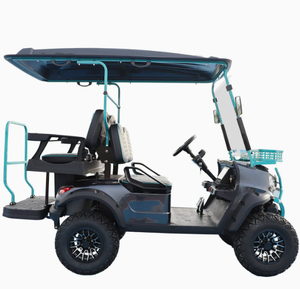 Vente en gros de nouveaux buggies électriques 48V au lithium, homologués pour la route, pour la chasse et le golf, capacité de 400 kg, vitesse de 24 km/h, autonomie jusqu'à 72 trous - Product Image 3