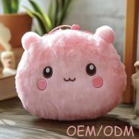 Dompet Koin Lembut Berbentuk Hewan Lucu dengan Resleting, Dompet Mini, Kantong Uang Portabel untuk Anak-anak dan Wanita, Hadiah