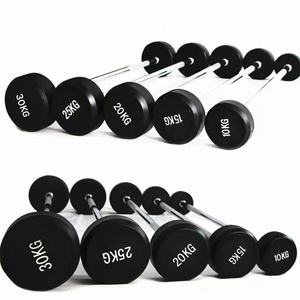 Juego de Barras de Pesas de Goma de Alta Calidad CZFIT para Levantamiento de Pesas y Ejercicio, Equipo Esencial de Gimnasio para Uso Doméstico y Comercial - Product Image 2