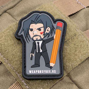 Individueller John Wick Baba Yaga PVC Taktischer Aufnäher mit Klettverschluss - Product Image 1
