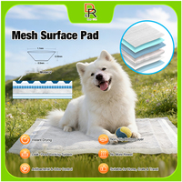 Coussin absorbant pour animaux de compagnie, surface en maille, échantillon gratuit, OEM, pour chat et chien