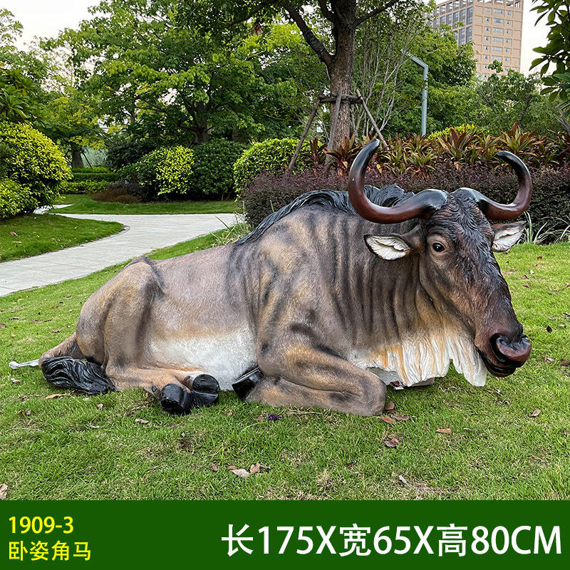 pronghorn in lying position