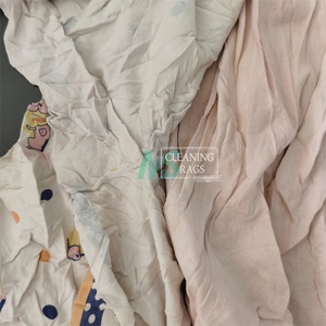 Chiffons de nettoyage industriels en coton recyclé, bonne absorption, couleur claire - Product Image 3