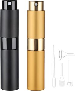 5ml 8ml 10ml ミニ香水アトマイザー 旅行用詰め替え式携帯用空アルミ香水オイルスプレーリフィルボトル - Product Image 5