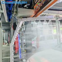 Système de lavage de voitures robotisé, conception de station de lavage automatique, machine de lavage de voitures automatisée