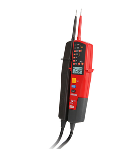 UNI-T UT18S เครื่องทดสอบแรงดันไฟฟ้าแบบดิจิตอล ระบบตรวจจับความต่อเนื่องอัตโนมัติ พร้อมไฟฉายทดสอบความถี่ - Product Image 2
