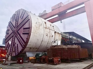 Bomba TBM de lodo de doble escudo con Temas de segunda mano certificada 90% nuevo estado excelente rendimiento tubo de motor de rodamiento estable - Product Image 2