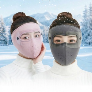 Masque de <span class=keywords><strong>ski</strong></span> intégral chaud d'hiver, coupe-vent, doublure polaire thermique pour le <span class=keywords><strong>ski</strong></span>, le snowboard et les sports de neige en plein air - Fournisseur en gros - Product Image 6