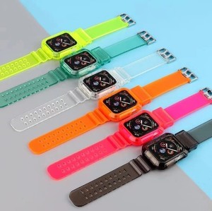 <span class=keywords><strong>Bracelet</strong></span> de montre <span class=keywords><strong>transparent</strong></span> en TPU + étui de protection pour <span class=keywords><strong>Apple</strong></span> <span class=keywords><strong>watch</strong></span> Ultra 49mm <span class=keywords><strong>Bracelet</strong></span> <span class=keywords><strong>transparent</strong></span> 49mm Bracelets de montre en Tpu - Product Image 4