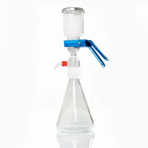 Vetreria di laboratorio di Montaggio set solvente di vetro sistema di filtrazione sotto vuoto