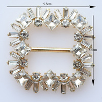 Fabricant de clips de chaussures de soudage en verre, boucle, nœuds de chaussures décoratifs et boucles décorations pour femme pour mariage