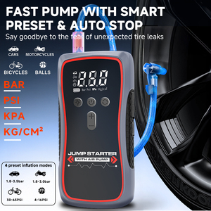 Arrancador <span class=keywords><strong>de</strong></span> Batería <span class=keywords><strong>de</strong></span> Coche Inflador <span class=keywords><strong>de</strong></span> Neumáticos Arrancador Banco <span class=keywords><strong>de</strong></span> Energía Arrancador <span class=keywords><strong>Compresor</strong></span> <span class=keywords><strong>de</strong></span> <span class=keywords><strong>Aire</strong></span> Portátil - Product Image 3
