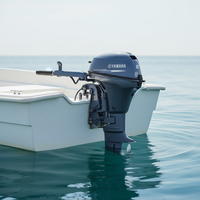 Moteur marin portable à essence Yamaha 8 CV 4 temps, avec poignée de direction, idéal pour la pêche sportive - Vente chaude