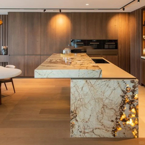 Piani Cucina di Lusso in Quarzite Brasiliana Pandora, Top per Vanità, Piani per Tavoli, Pietra Naturale Traslucida per Isole - Product Image 4