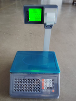 Balance électronique d'impression LCD/LED KF-P3, balance numérique avec précision de 5g, étiquette/autocollant personnalisé OEM ODM pris en charge