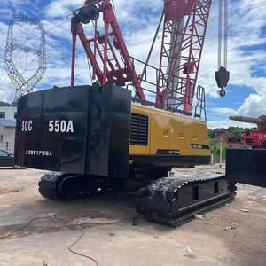Grue sur chenilles SCC550A, moteur 160 kW, prix usine, avec moment de 2000 kN.m, excellente qualité pour les opérations de levage industrielles - Product Image 2