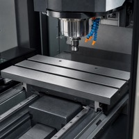Centre d'usinage vertical CNC compact DL VMC260, mini-fraiseuse de laboratoire BT30 2,2 kW 24 000 tr/min 6 ATC automatique 3 axes
