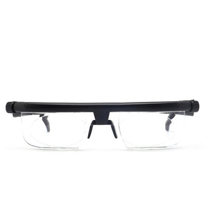 Gafas de Lectura Unisex Cómodas con Lentes Blancas y Negras Duraderas, Enfoque Variable Ajustable para Presbicia y Vista de Lejos - Product Image 3