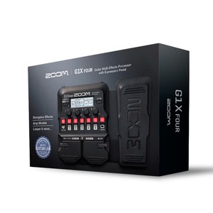 Processeur multi-effets pour guitare électrique ZOOM G1X FOUR avec machine à rythmes et simulation <span class=keywords><strong>d</strong></span>'<span class=keywords><strong>ampli</strong></span> - Product Image 4