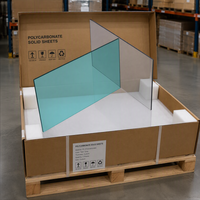 Plaque de polycarbonate transparente solide de 8 mm et 10 mm pour protection de machine, barrière acoustique industrielle, mur anti-bruit extérieur, usage intensif