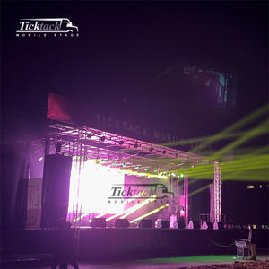 Remolque de Escenario Móvil Hidráulico de Instalación Rápida de 13 m de Largo TL90 para Conciertos, Festivales de Música, Cruzadas de Iglesia, Eventos en Vivo - Product Image 5