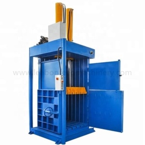 Presse à balles pour papier usagé, presse hydraulique pour cartons, machine d'emballage pour bouteilles en <span class=keywords><strong>plastique</strong></span> - Product Image 1