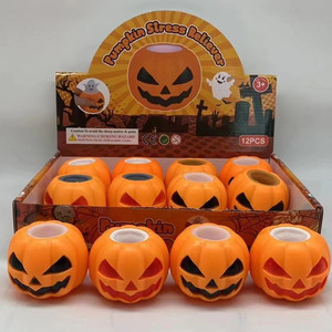 Juguete de broma antiestrés de PVC con forma de fantasma de calabaza para Halloween, regalo transfronterizo, Provincia de Zhejiang, One Thousand One - Product Image 4