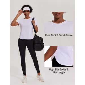 Camiseta Deportiva FOXA para Mujer, Manga Corta, Cuello Redondo, UPF 50+, Transpirable, Secado Rápido, Ajuste Holgado, 100% Poliéster - Product Image 5