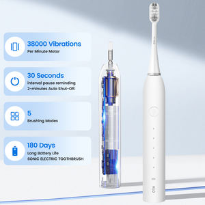 <span class=keywords><strong>Brosse</strong></span> à dents électrique sonique portable de haute qualité avec batterie longue durée de 2000 mAh pour adultes - Product Image 4