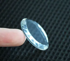 Hersteller individuelles hochpräzises optisches Glas antireflektives flaches konvexes Linsen-Glas für Labormikroskop