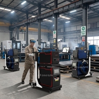 Nouvelle machine de soudage laser à fibre 5-en-1 2026, 1500W 2000W, haute productivité pour le soudage de batteries au lithium et de tôles