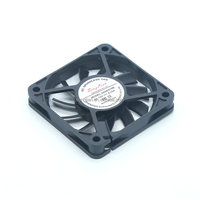 Kipas pendingin aksial industri dengan Tachometer, 6010 4000 Rpm DC 60*60*10mm 5V 12V