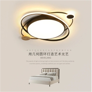 Modern Round <strong>Ceiling</strong> <strong>Lamp</strong> Acrylic <strong>Ceiling</strong> Light Living Room Dining Room Home Lighting Creative Black Indoor LED <strong>Ceiling</strong> Light - Product Image 5