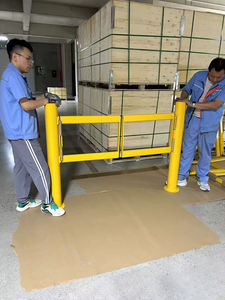 Recién llegado, estándar superior exportado al <span class=keywords><strong>mercado</strong></span> de Francia, puerta de seguridad con resorte de cierre automático para uso industrial, súper alta calidad - Product Image 6